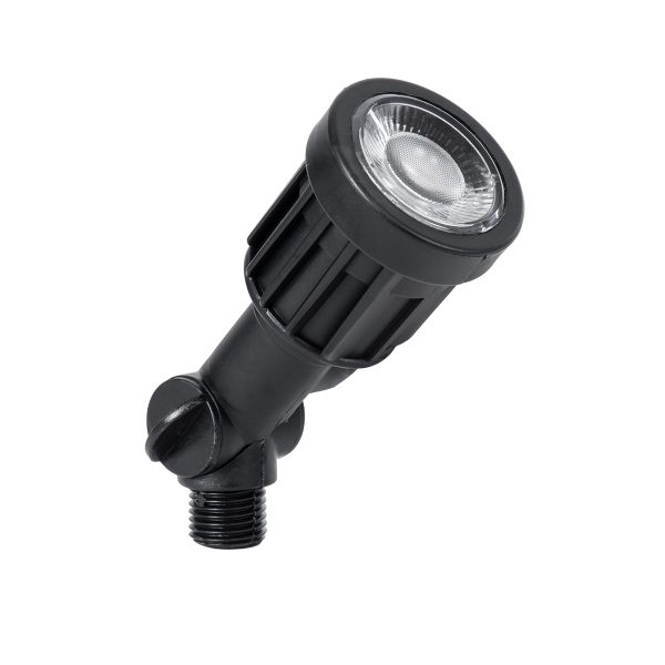 GARDENINI 61545 Καρφωτό Φωτιστικό Σποτ Κήπου LED 5W 550lm 38° DC 24V IP68 Υψηλής Αντοχής ABS IK06 Φ5.5 x Υ13.5cm - Μπλε 450nm Dimmable - Μαύρο - Bridgelux Chip - 3 Years Warranty - Image 3
