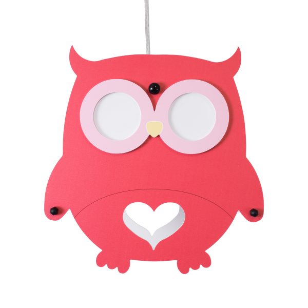 OWL 61576 Παιδικό Κρεμαστό Φωτιστικό Φιγούρα Μονόφωτο 1 x E27 IP20 Πολύχρωμο Πλαστικό - Μ29.5 x Π15.5 x Υ30.5cm - Image 4