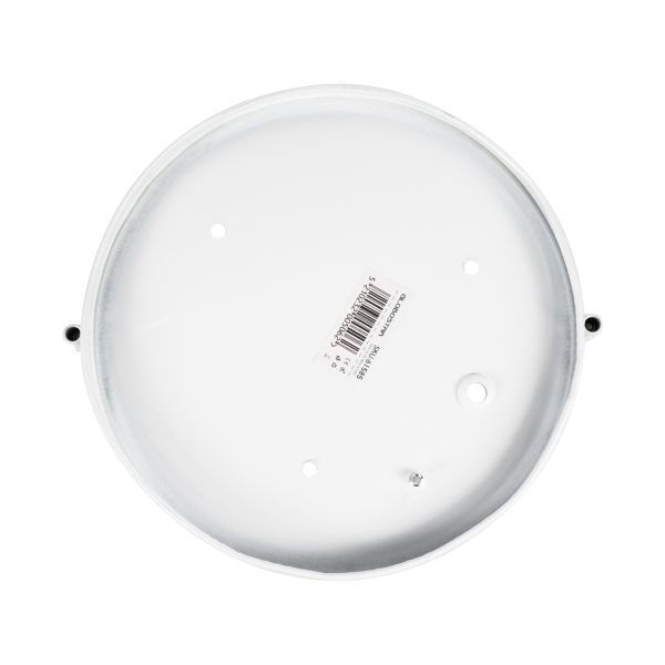 BOATLIGHT 61585 Vintage Industrial Φωτιστικό Τοίχου - Απλίκα - Καραβοχελώνα Εξωτερικού Χώρου Μονόφωτο 1 x E27 AC220-240V Αδιάβροχο IP65 - Σώμα Αλουμινίου & Tempered Glass - Φ17.5 x Υ9cm - Λευκό - Στρόγγυλο - 5 Years Warranty - Image 5