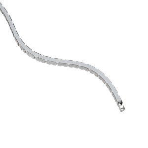 NEONPRO 61698 Εύκαμπτη Βάση Στήριξης για την NEONPRO Professional Neon Flex LED 10W/m 24VDC & 48VDC με Π6 x Υ1.2cm – Ασημί – Μ1000 x Π0.7 x Υ1.2cm – Πακέτο 1 Τεμάχιο των 10 Μέτρων