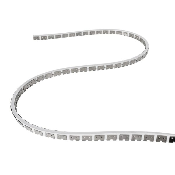 NEONPRO 61698 Εύκαμπτη Βάση Στήριξης για την NEONPRO Professional Neon Flex LED 10W/m 24VDC & 48VDC με Π6 x Υ1.2cm - Ασημί - Μ1000 x Π0.7 x Υ1.2cm - Πακέτο 1 Τεμάχιο των 10 Μέτρων - Image 3
