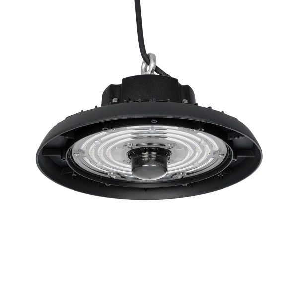 INDUSTRY 61704 Βιομηχανικό Φωτιστικό Καμπάνα High Bay UFO Τεχνολογίας Smart Group Linkable Control System 2.4Ghz με Αισθητήρα Κίνησης Microwave LED 100W 15000lm SDCM<5 90° AC 85-265V Αδιάβροχο IP65 IK08 Φυσικό Λευκό 5000K - 175 x Sanan Opto SMD Chip &a - Image 3