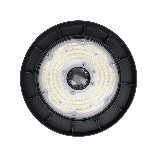 INDUSTRY 61705 Βιομηχανικό Φωτιστικό Καμπάνα High Bay UFO Τεχνολογίας Smart Group Linkable Control System 2.4Ghz με Αισθητήρα Κίνησης Microwave LED 150W 22500lm SDCM<5 90° AC 85-265V Αδιάβροχο IP65 IK08 Φυσικό Λευκό 5000K - 275 x Sanan Opto SMD Chip &a - Image 5