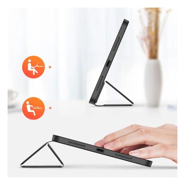 Θήκη TPU Flip Shock Proof Dux Ducis Domo Apple iPad Pro 11.0'' (2024) Μαύρο - Image 3
