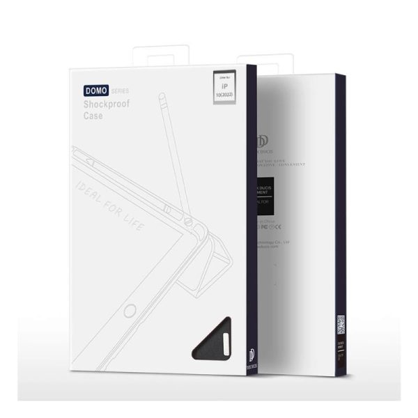 Θήκη TPU Flip Shock Proof Dux Ducis Domo Apple iPad 10.9'' (2022) Μαύρο - Image 4