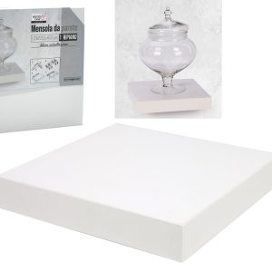 Ράφι Τοίχου Λευκό Μελαμίνη 23×23.5×3.8cm