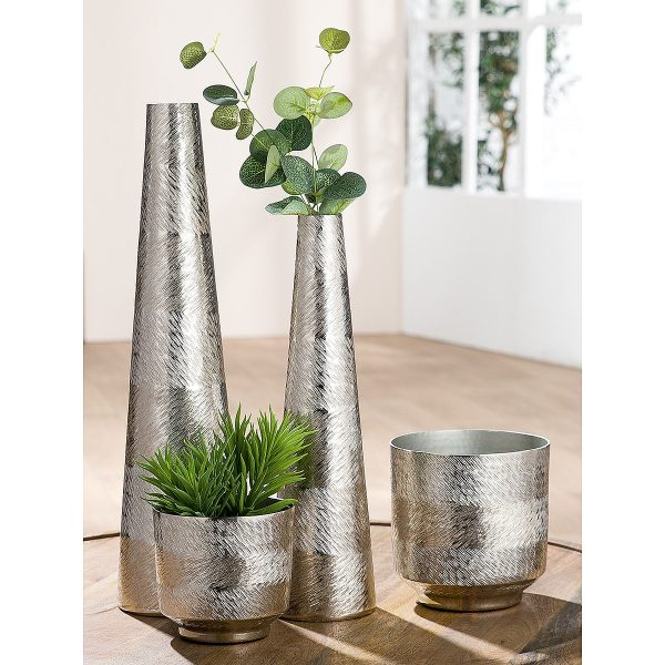 Βάζο Κεραμικό Μαύρο Λευκό 2 Ποικιλία 19X10X26Cm 19X10X26Cm - Image 2