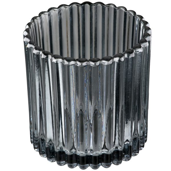 Φανάρι Καταιγίδας "Nostra" Γυάλινο Anthracite PU 18H. 75 cm D. 75 cm - Image 5