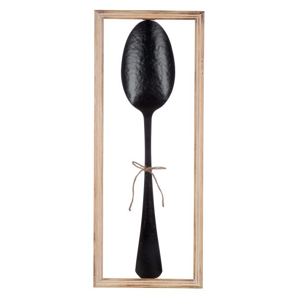 Wall Relief "Vintage Cutlery" Μέταλλο Μαύρο PU Pcs. Assorted 30x3x80cm - Image 4