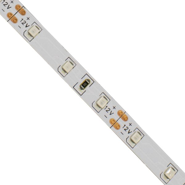 70004 Ταινία LED SMD 2835 5m 4.8W/m 60LED/m 412lm/m 120° DC 12V IP20 Κόκκινο - Image 2