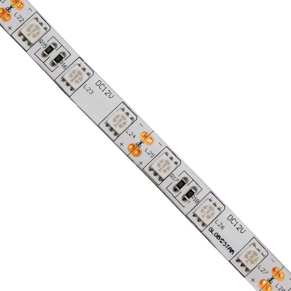 70125 Ταινία LED SMD 5050 5m 14.4W/m 60LED/m 1454lm/m 120° DC 12V Αδιάβροχη IP65 Πράσινο - 5 Χρόνια Εγγύηση - Image 2