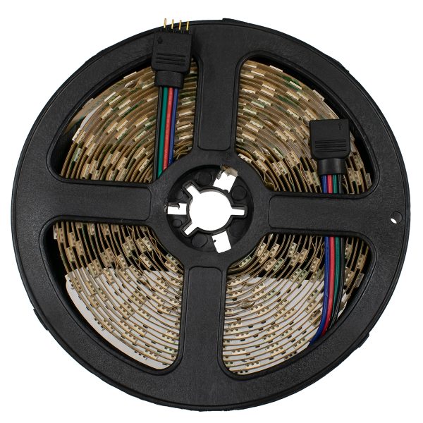 70229 Ταινία LED SMD 5050 5m 14.4W/m 60LED/m 800lm/m 120° DC 24V IP20 RGB - Image 3