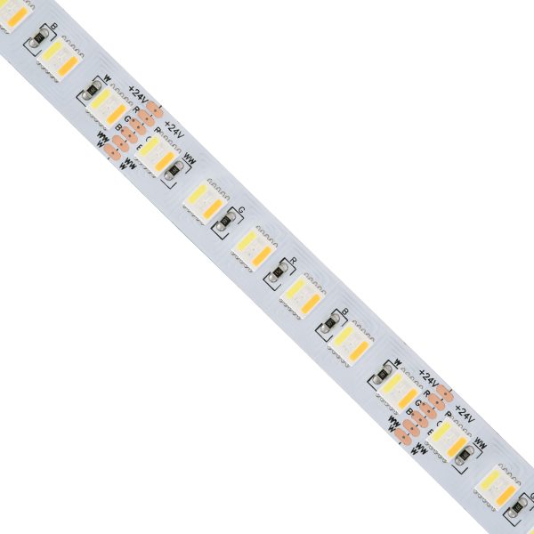 70264 Ταινία LED SMD 5050 RGBW + WW 5in1 5m 36W/m 72LED/m 120° DC 24V IP20 3600lm/m Πολύχρωμη RGB - Ψυχρό Λευκό 6000K - Φυσικό Λευκό 4500K - Θερμό Λευκό 2700K - 5 Χρόνια Εγγύηση - Image 3