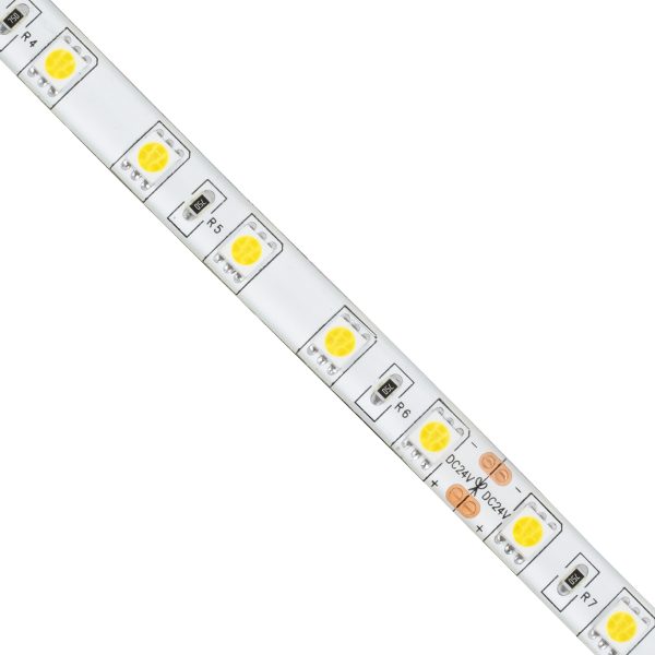 70320 Ταινία LED SMD 5050 5m 14.4W/m 60LED/m 1584 lm/m 120° DC 24V Αδιάβροχη IP65 Ψυχρό Λευκό 6000K - 5 Χρόνια Εγγύηση - Image 2