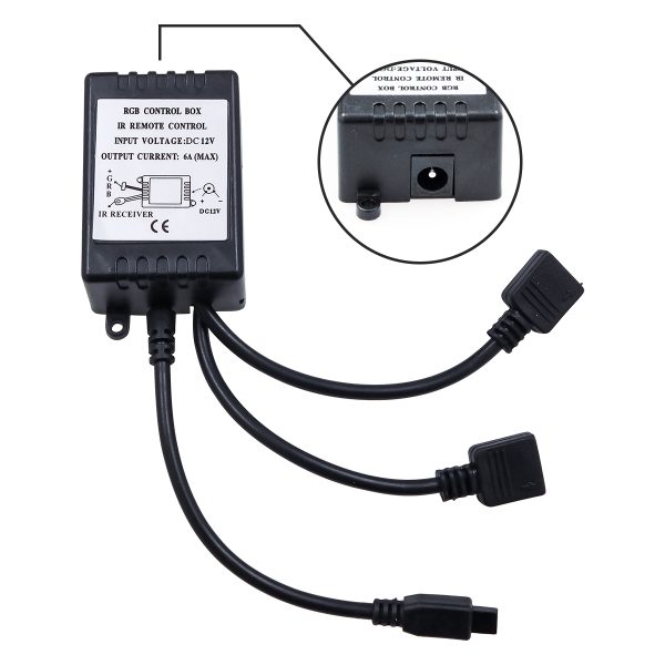 70406 Σετ Ταινία TV Kit LED RGB SMD 5050 2m (4x50CM) 14.4W/2m 60LED/2m 1454lm/2m 120° USB DC 5V Οπίσθιου Κρυφού Φωτισμού για Τηλεόραση με Ασύρματο Τηλεχειριστήριο Αδιάβροχο IP65 RGB - Image 5