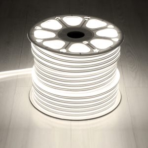 70491 DOUBLE-SIDED 120°+120° Degree Neon Flex Epistar LED SMD 2835 1m 12W/m 120LED/m 1080lm/m 120°+120° DC 230V Αδιάβροχη IP68 Φυσικό Λευκό 4500K Dimmable