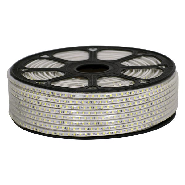 70500 Slim Ταινία Μονής Σειράς Epistar LED SMD 2835 1m 12W/m 96LED/m 1680lm/m 120° DC 230V Αδιάβροχη IP68 Ψυχρό Λευκό 6000K Dimmable - Image 2