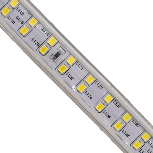 70511 Wide Ταινία Διπλής Σειράς Epistar LED SMD 2835 1m 24W/m 180LED/m 3288lm/m 120° DC 230V Αδιάβροχη IP68 Φυσικό Λευκό 4500K Dimmable - Image 3