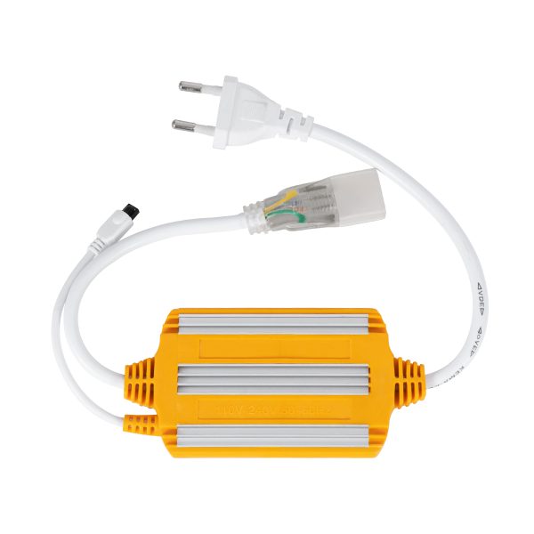 70541 RGB Controller με Ασύρματο Χειριστήριο IR - Μεταλλάκτης Τροφοδοσίας AC/DC 230V IP68 Wide Ταινίας Διπλής Σειράς LED RGB 4 Pin Max 1500W - Έως 100 Μέτρα - Image 3