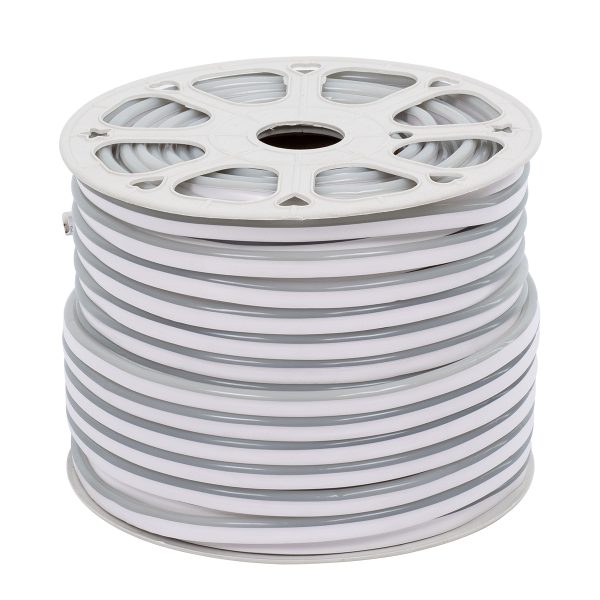 70567 OVALE 120° Degree Neon Flex Epistar LED SMD 2835 1m 12W/m 120LED/m 840lm/m 120° DC 24V Αδιάβροχη IP68 Ροζ Dimmable - Image 2