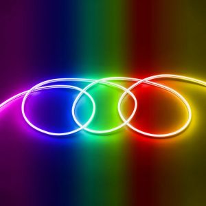 70568 OVALE 120° Degree Neon Flex Epistar LED SMD 5050 1m 18W/m 60LED/m 1260lm/m 120° DC 24V Αδιάβροχη IP68 RGB Dimmable