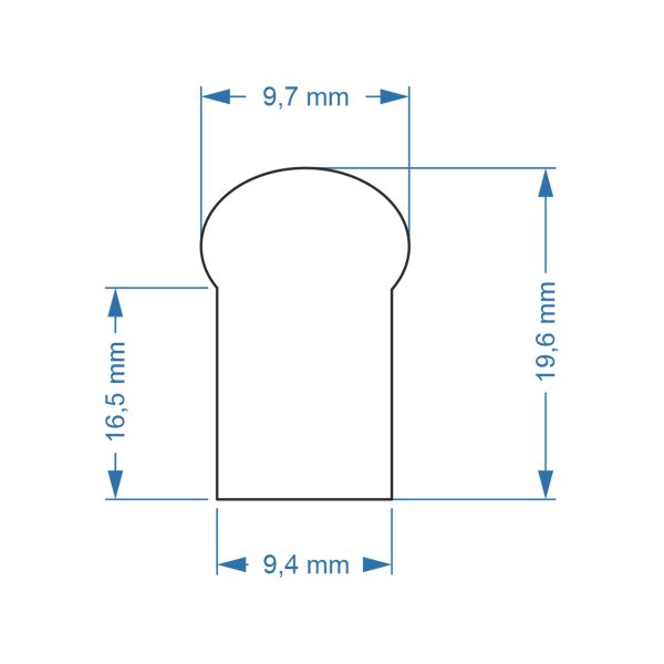 70578 OVALE 120° Degree Neon Flex Epistar LED SMD 5050 1m 18W/m 60LED/m 1260lm/m 120° DC 230V Αδιάβροχη IP68 RGB Dimmable - Image 3