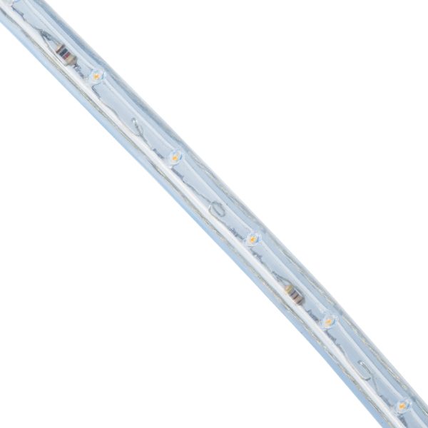 70603 Φωτοσωλήνας LED DIODE 1m 3.9W/m 36LED/m 137lm/m 360° DC 230V Αδιάβροχος IP68 Ultra Θερμό Λευκό 2200K Dimmable - Image 4