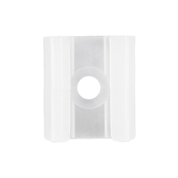 70622 Πλαστική Βάση Στήριξης PVC για όλες τις OVALE 120° Degree Neon Flex LED DC 24V & DC 230V - Image 3