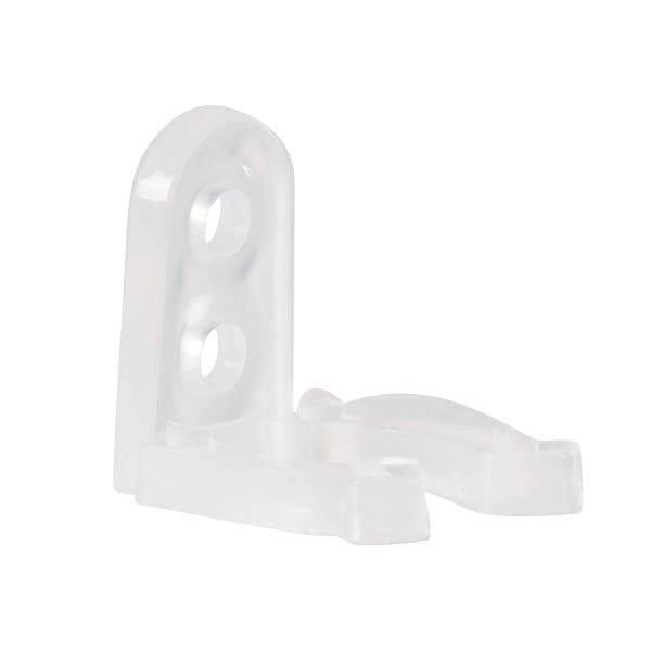 70665 Πλαστική PVC Βάση Στήριξης για RGB Φωτοσωλήνα LED 360° Degree DC 230V 2 Pin Αδιάβροχος IP68 - Image 2