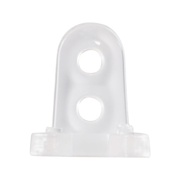 70665 Πλαστική PVC Βάση Στήριξης για RGB Φωτοσωλήνα LED 360° Degree DC 230V 2 Pin Αδιάβροχος IP68 - Image 3