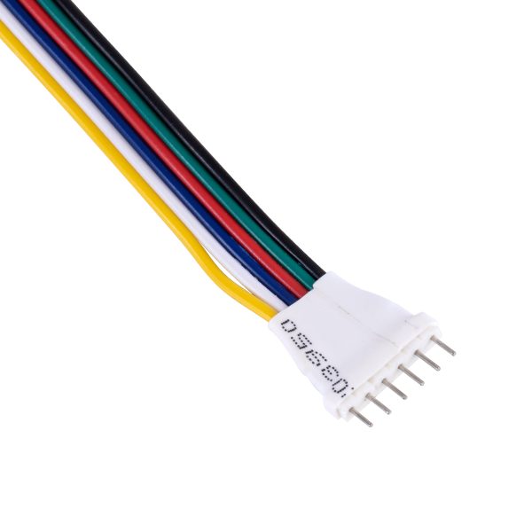 70680 Καλώδιο Σύνδεσης Connector RGBW+WW με 15cm Καλώδιο 6 PIN για Controller - Image 3