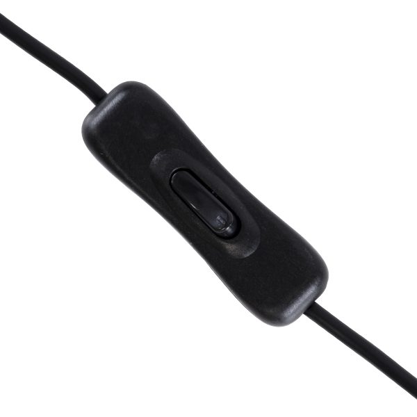 70682 Καλώδιο Διακόπτης ON/OFF DC 12-24V 180cm από Jack Male 2.1x5.5mm σε Female 2.1x5.5mm Μαύρο L185 x W1.9 x H1.5cm - Image 5
