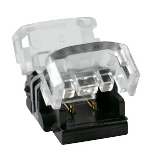 70713 Ταχυσύνδεσμος Ένωσης IP20 – Strip To Strip Connector για Ένωση 2 x Μονόχρωμες Ταινίες LED Πλάτους 8mm
