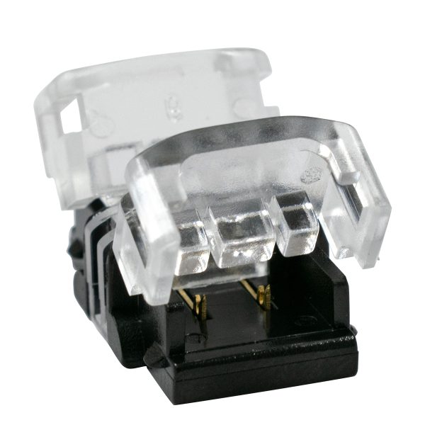 70713 Ταχυσύνδεσμος Ένωσης IP20 - Strip To Strip Connector για Ένωση 2 x Μονόχρωμες Ταινίες LED Πλάτους 8mm - Image 2