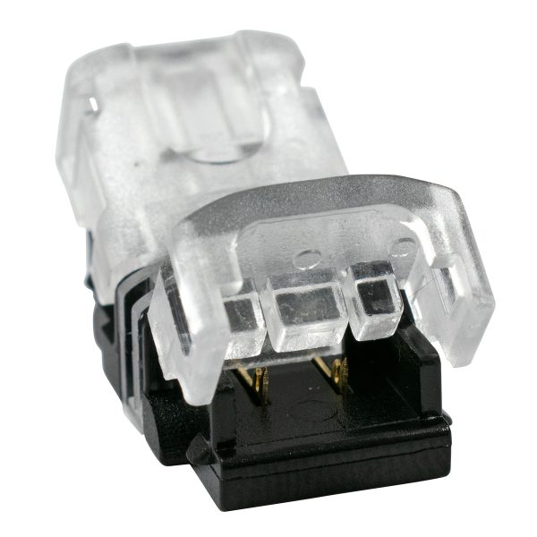 70714 Ταχυσύνδεσμος Ένωσης IP20 - Strip To Cable Connector για Ένωση 1 x Μονόχρωμης Ταινίας LED Πλάτους 8mm με 1 x Καλώδιο Τροφοδοσίας - Image 2