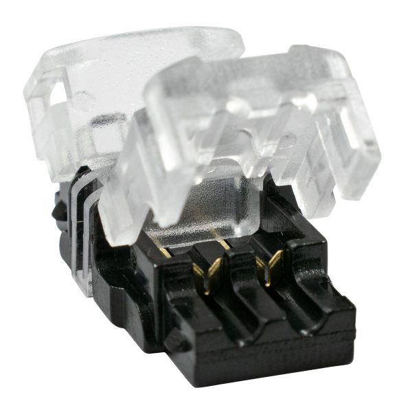 70714 Ταχυσύνδεσμος Ένωσης IP20 - Strip To Cable Connector για Ένωση 1 x Μονόχρωμης Ταινίας LED Πλάτους 8mm με 1 x Καλώδιο Τροφοδοσίας - Image 3