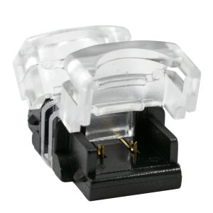 70715 Αδιάβροχος Ταχυσύνδεσμος Ένωσης IP65 – Strip To Strip Connector για Ένωση 2 x Μονόχρωμες Αδιάβροχες Ταινίες LED Πλάτους 8mm