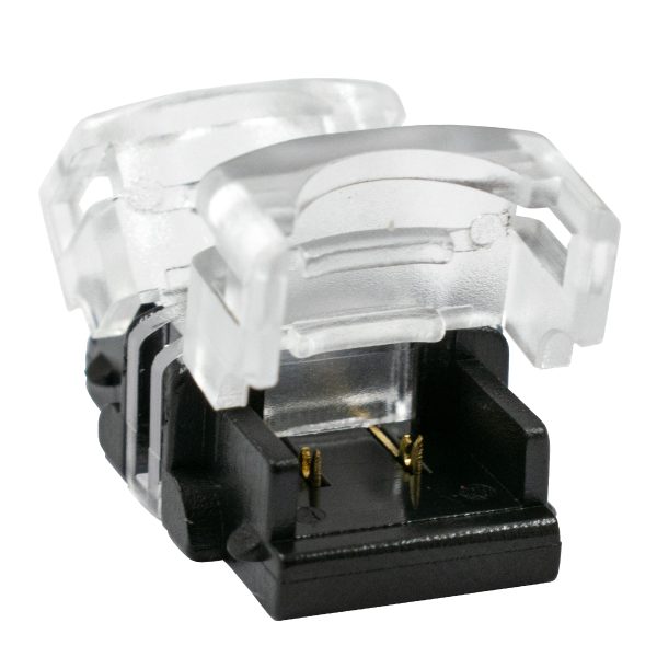 70715 Αδιάβροχος Ταχυσύνδεσμος Ένωσης IP65 - Strip To Strip Connector για Ένωση 2 x Μονόχρωμες Αδιάβροχες Ταινίες LED Πλάτους 8mm - Image 2