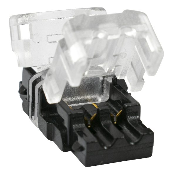 70716 Αδιάβροχος Ταχυσύνδεσμος Ένωσης IP65 - Strip To Cable Connector για Ένωση 1 x Μονόχρωμης Αδιάβροχης Ταινίας LED Πλάτους 8mm με 1 x Καλώδιο Τροφοδοσίας - Image 3
