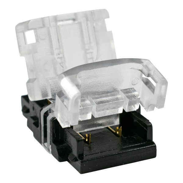 70718 Ταχυσύνδεσμος Ένωσης IP20 - Strip To Cable Connector για Ένωση 1 x Μονόχρωμης Ταινίας LED Πλάτους 10mm με 1 x Καλώδιο Τροφοδοσίας - Image 2