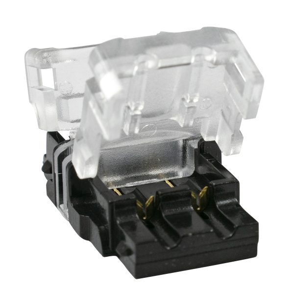 70718 Ταχυσύνδεσμος Ένωσης IP20 - Strip To Cable Connector για Ένωση 1 x Μονόχρωμης Ταινίας LED Πλάτους 10mm με 1 x Καλώδιο Τροφοδοσίας - Image 3