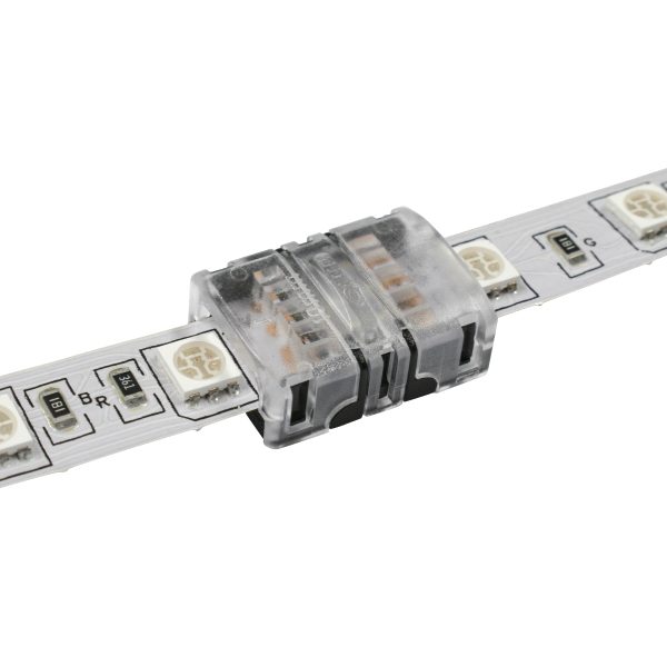 70721 Ταχυσύνδεσμος Ένωσης IP20 - Strip To Strip Connector για Ένωση 2 x RGB Ταινίες LED Πλάτους 10mm - Image 3