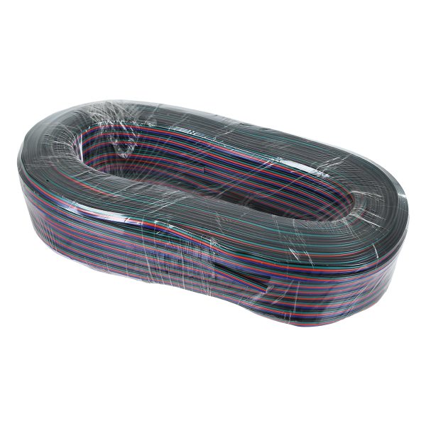 70736 Εύκαμπτο Πλακέ Καλώδιο 1m RGB 4 x 0.25mm² - Image 3
