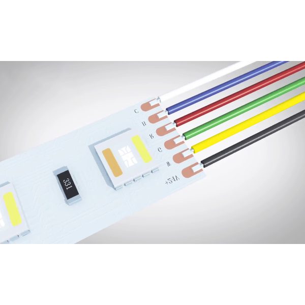70738 Εύκαμπτο Πλακέ Καλώδιο 1m RGB+CCT 6 x 0.25mm² - Image 5