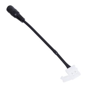 70740 Ταχυσύνδεσμος Τροφοδοσίας IP20 – Strip To Power Connector 5.5*2.1 για Ένωση 1 x Μονόχρωμη Ταινία LED Πλάτους 10mm