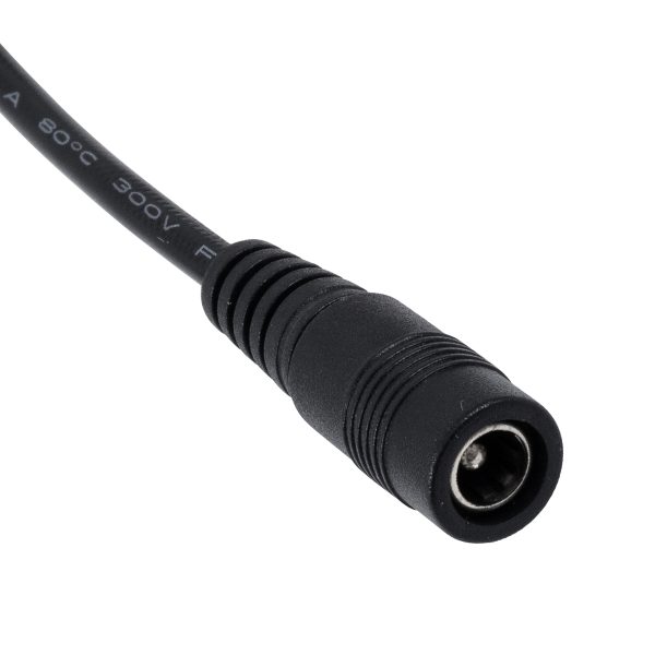 70742 Καλώδιο Τροφοδοσίας DC για 2 Ταινίες LED από Female 2.1x5.5 σε 2 x 10mm 2 PIN Connector Μ32.3 x Π2 x Υ1cm - Image 4