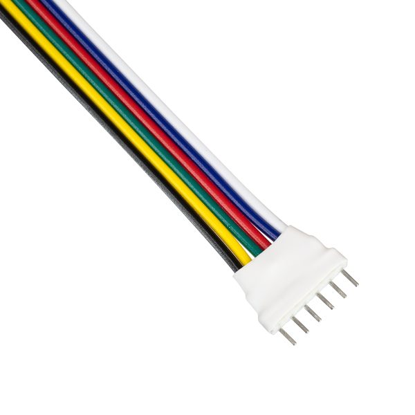 70744 Καλώδιο Σύνδεσης Connector RGB+CCT με 15cm Καλώδιο 6 PIN - Image 3