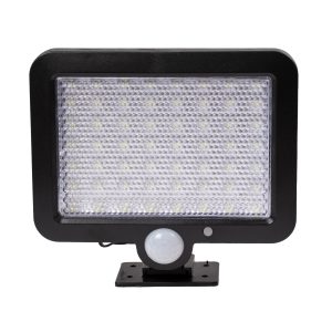 71458 Αυτόνομος Ηλιακός Προβολέας LED SMD 20W 1200lm με Ενσωματωμένη Μπαταρία 2400mAh – Φωτοβολταϊκό Πάνελ με Αισθητήρα Ημέρας-Νύχτας – PIR Αισθητήρα Κίνησης Αδιάβροχο IP65 Ψυχρό Λευκό 6000K