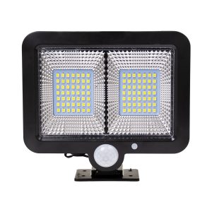 71459 Αυτόνομος Ηλιακός Προβολέας LED SMD 10W 260lm με Ενσωματωμένη Μπαταρία 1200mAh – Φωτοβολταϊκό Πάνελ με Αισθητήρα Ημέρας-Νύχτας – PIR Αισθητήρα Κίνησης Αδιάβροχο IP65 Ψυχρό Λευκό 6000K