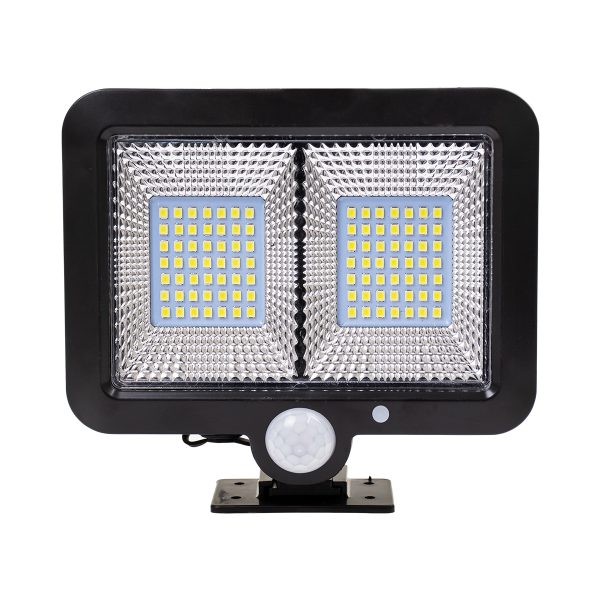 71459 Αυτόνομος Ηλιακός Προβολέας LED SMD 10W 260lm με Ενσωματωμένη Μπαταρία 1200mAh - Φωτοβολταϊκό Πάνελ με Αισθητήρα Ημέρας-Νύχτας - PIR Αισθητήρα Κίνησης Αδιάβροχο IP65 Ψυχρό Λευκό 6000K - Image 2